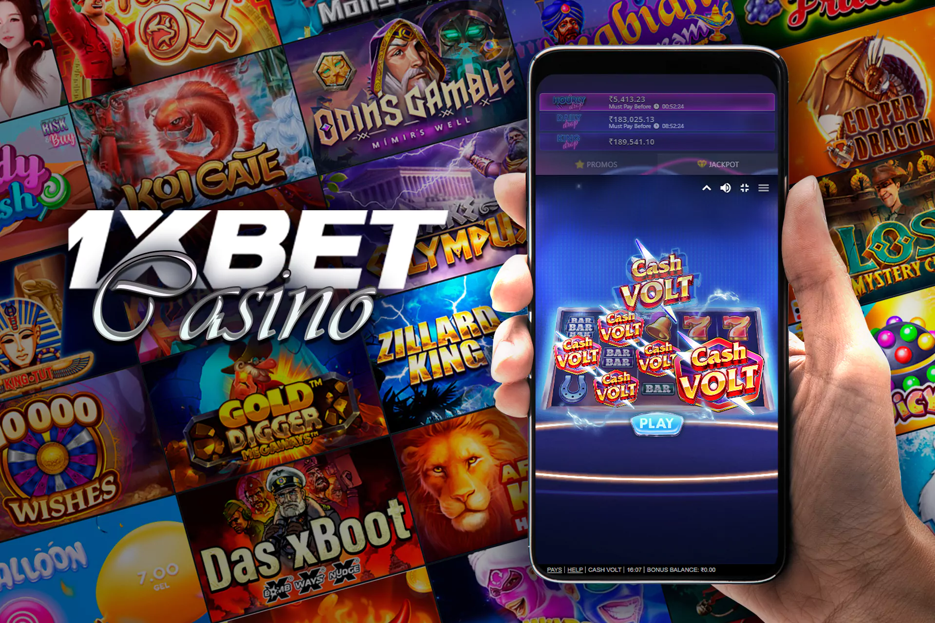 1xbet casino welcome bonus in the app